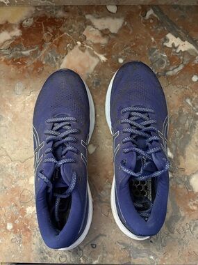 Blue ASICS